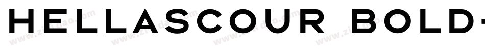 HellasCour Bold字体转换